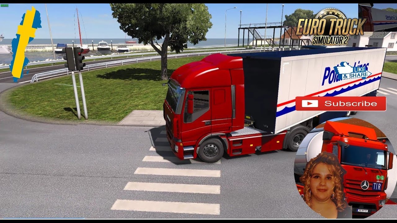 Euro Truck Simulator 2 (1.33 Beta) Swedish Islands Map addon v0.91 by BenganJ + DLC's & Mods