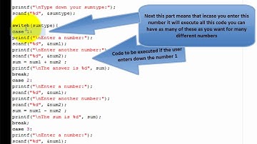 C Programming Tutorial 6: How To Make Switch Case Statements