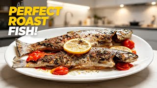Cozy Cooking: Roasted Forelle with a Delicious Mixed Salad ASMR Pour