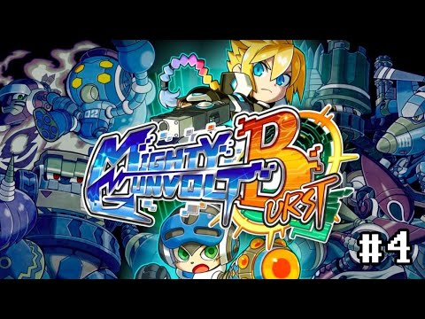 Видео: Проходим Mighty Gunvolt Burst #4 (Хачу ДИФФУЗИЯ)