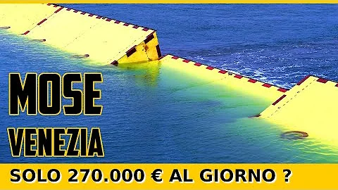 Quanto costa il Mose al giorno?