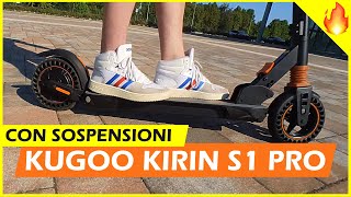 Kugoo Kirin S1 Pro è il MONOPATTINO ELETTRICO per LAVORO e SCUOLA