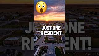 😱 The American Town With Only One Resident! #education #factnova #knowledgeexplosion #worldfacts