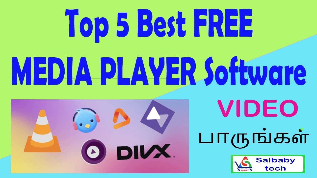 top 5 free media players - YouTube