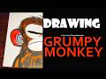 Grumpy Monkey