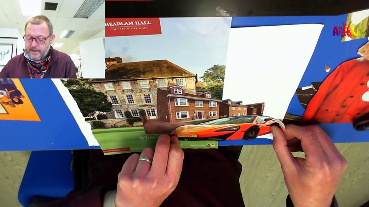 Collage with Chris Smith "Mixtures of Pictures, and Juxtaposition"