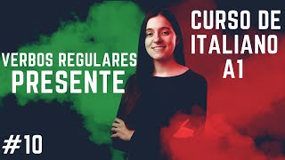 Los verbos regulares al presente de indicativo en italiano