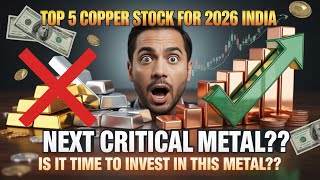 Top 5 Copper Stocks to Invest in India 2026 | Best Copper Stocks | Investiverse