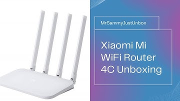 Xiaomi Mi Router 4C Unboxing | Speed Test | MrSammyJustUnbox