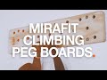 Mirafit Climbing Peg Board
