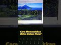 Cara memasukkan video ke huruf atau teks di powerpoint #short #pptpresentasi