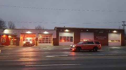 SJRFD Rescue 6 and Unit 3 Responding Code 3