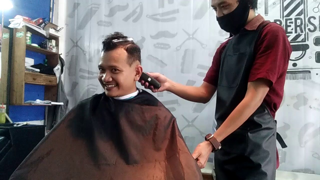  CARA  MUDAH BIKIN  FADE ALA PANGKAS RAMBUT  RASA BARBER YouTube