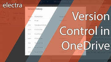 Version Control in OneDrive - Explained