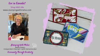Live with Stamping With Melva - Stampin Up! Gift Card Holders