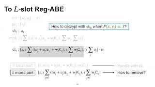 Functional Encryption 1 (Asiacrypt 2023)