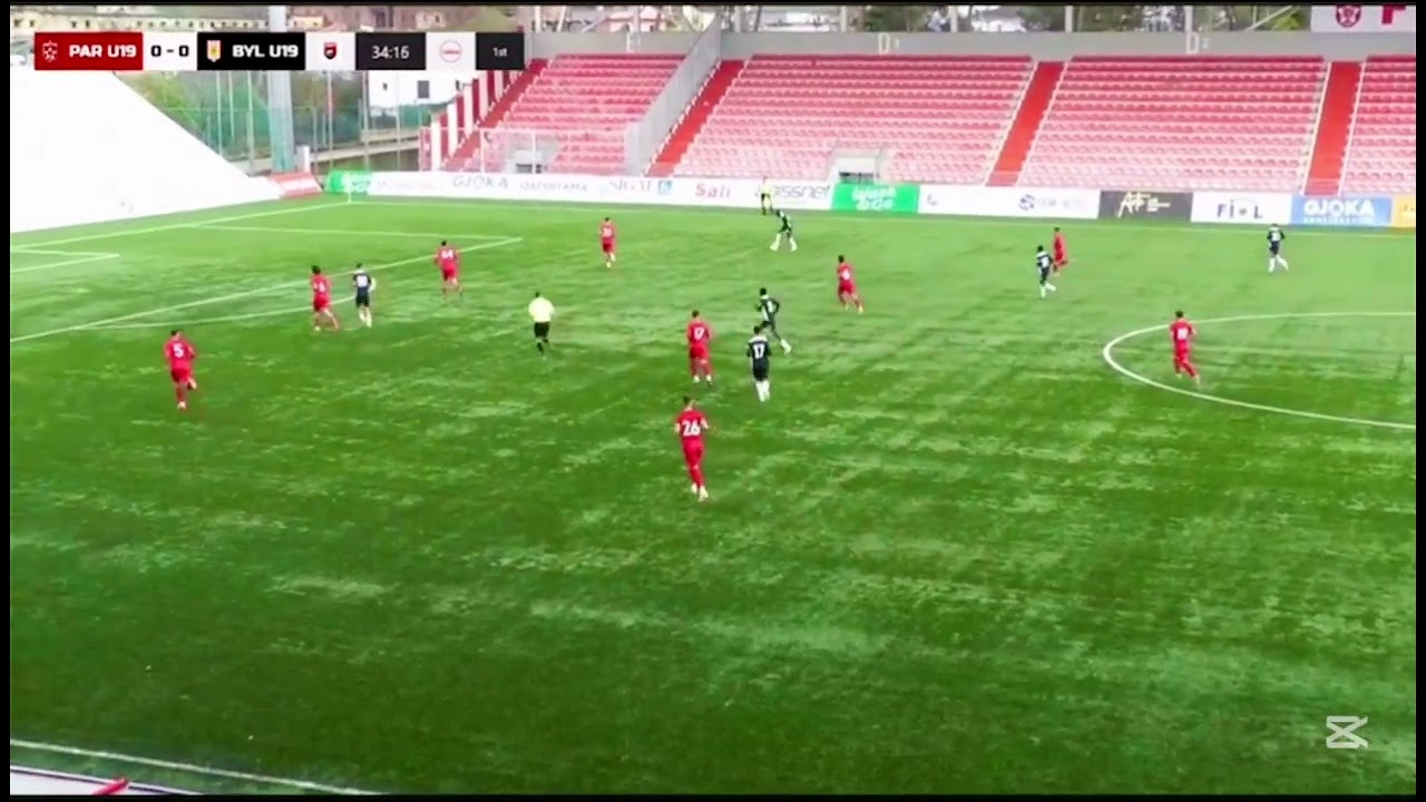 Some performances by Maulud Riruwai @FK BYLIS U-19 against FK Partizani U-19.