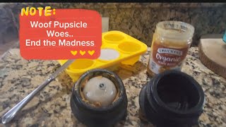 Woof Pupsicle Hard To Open? Watch Before You Throw Yours Out No Oils Needed Pupsicle Review