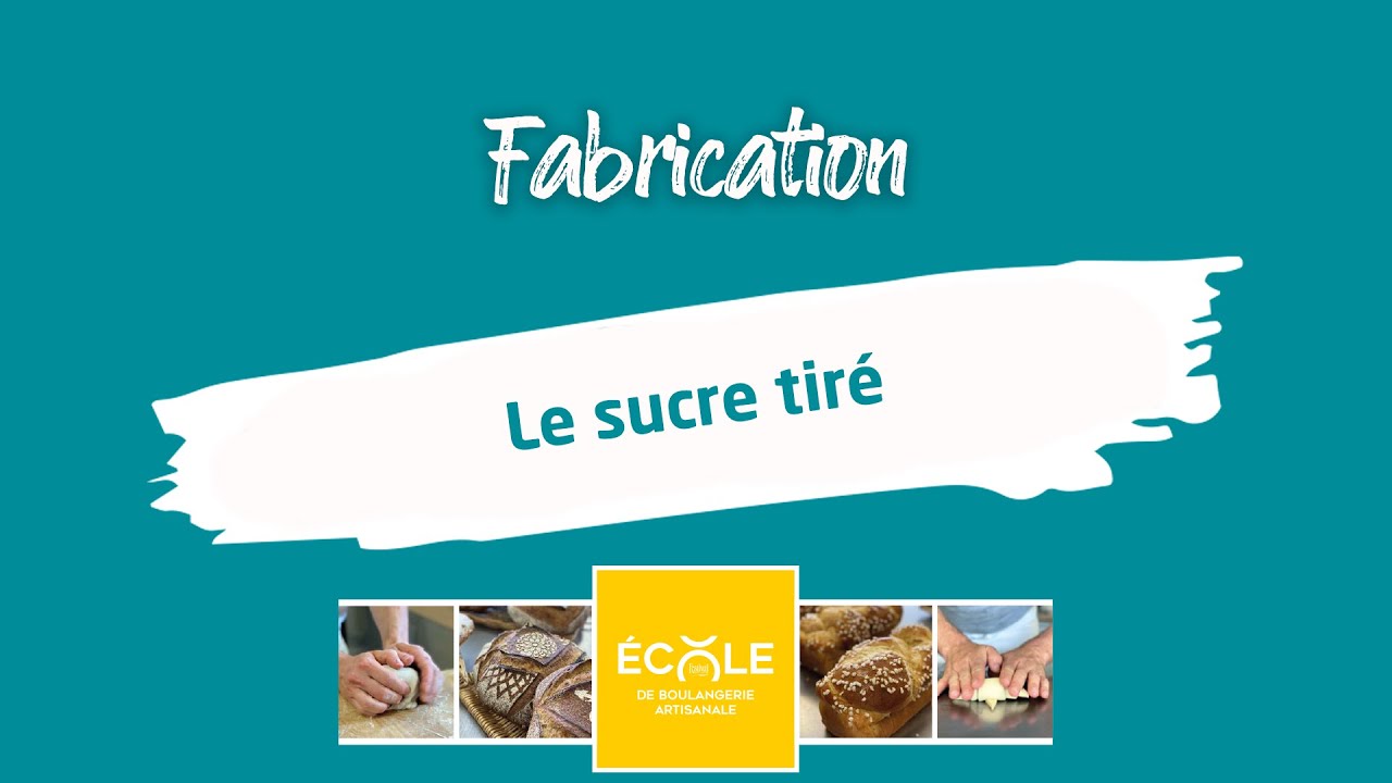 Leçon de sucre tiré par Stéphane Glacier (Meilleur Ouvrier de France 2000)