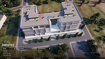 UE4 Exteriror Building 3D visualization+configurator