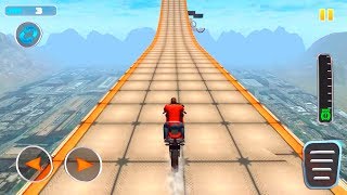 Impossible Track Sky Bike Stunts 3D New Bike Unlocked Android Gameplay screenshot 3