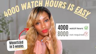 I Got 4000 Watch Hours in 5 weeks - Just Copy Me Before YouTube's New February 1st Requirement