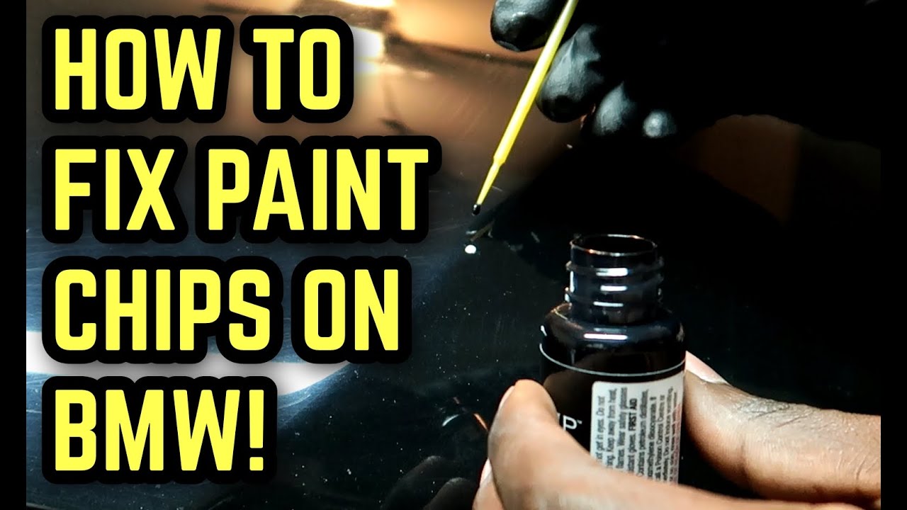 HOW TO FIX PAINT CHIPS ON YOUR BMW - YouTube