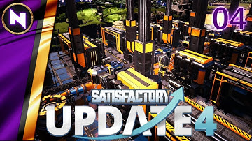 Simple Tileable COAL POWER | #4 | Satisfactory Update 4 | Lets Play/Walkthrough