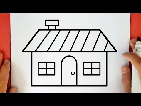 Vídeo: Como Desenhar Uma Casa