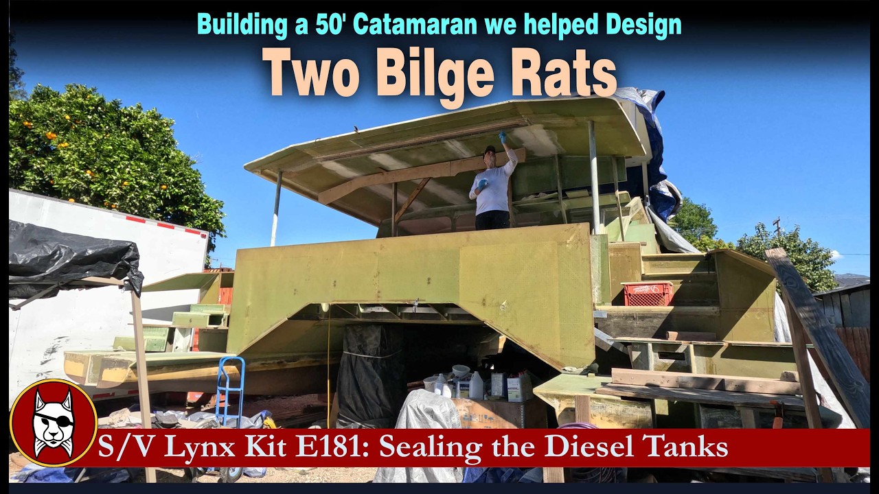 ⁣Kit E181: Sealing the Diesel Tanks