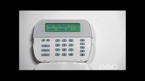 DSC Alexor User Video: Access Code Programming