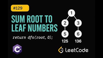 LeetCode 129: Sum Root to Leaf Numbers | C# Solution | Depth-First Search