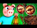 Piggy vs Siren Head (Roblox Peppa Pig Horror 3D Animation Parody Challenge)