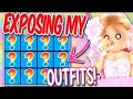 EXPOSING MYSELF IN ROYALE HIGH! 😭 PART 2 || ROBLOX Royale High Saved Outfits Challenge