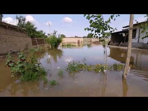 Таджикистан город Фархор поселок сурхоб затоплена