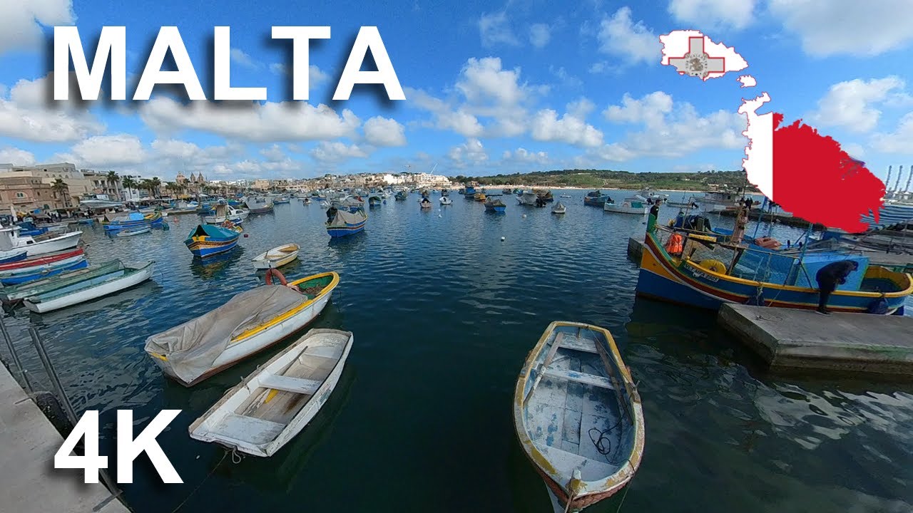 [4K] MALTA VIRTUAL TRAVEL TOUR WHAT TO SEE IN MALTA YouTube