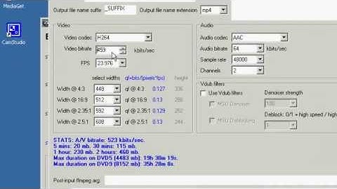 En Masse ~ batch processor for videos
