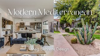 Modern Mediterranean Remodel by Meg Behrens Design