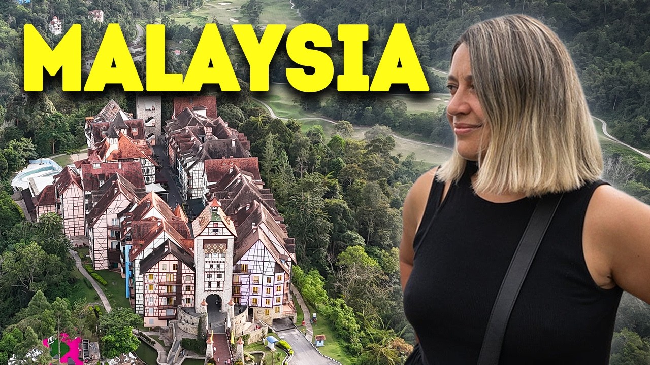 I CAN'T BELIEVE They Built an EXACT COPY of a French Town in Malaysia 🇲🇾
