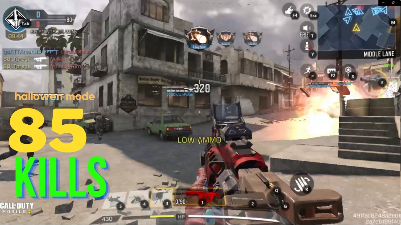 85kills cod mobile| tamil player | halloween mode