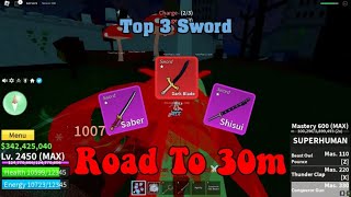 What's the best sword to use with rumble?