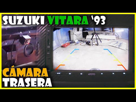 📷 Rearview camera on a 27-year-old car! | How to install a rearview camera on a Suzuki Vitara