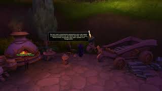 WoW: Midnight Conversación en Campaña 17: Orweyna y Arator investigan la floraluz en la aldea