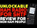 Shtf ham radio wouxun kguv9px amateur radio ht  unlockable ham radio perfect for world war iii