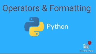 Operators & String Formatting in Python: Coder's Hub