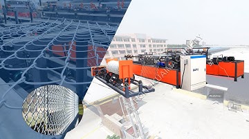 Wire Netting Machine for Chain Link Fence Mesh