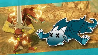 SNEAKY ROCK | Hyrule Warriors: Age of Calamity Funny Moments