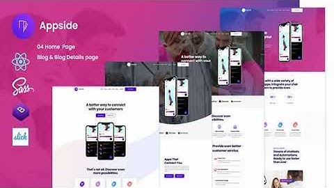Appside - React App Landing Page | Themeforest Website Templates and Themes