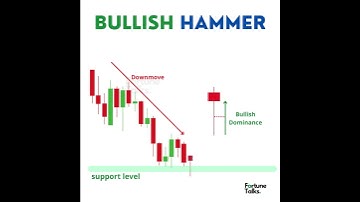 Bullish Hammer Pattern | Bullish Reversal Candlestick | Hammer candlestick pattern