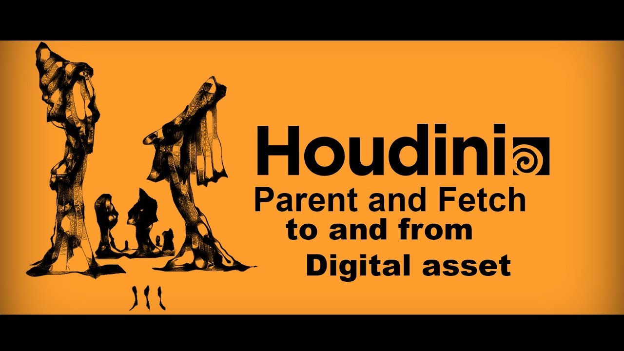 Houdini Tutorial: parent and fetch with Digital Asset. - YouTube